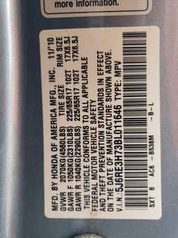 2011 HONDA CR-V