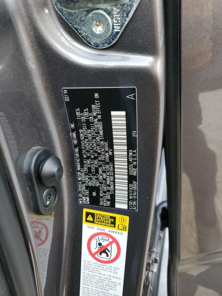 2014 TOYOTA HIGHLANDER