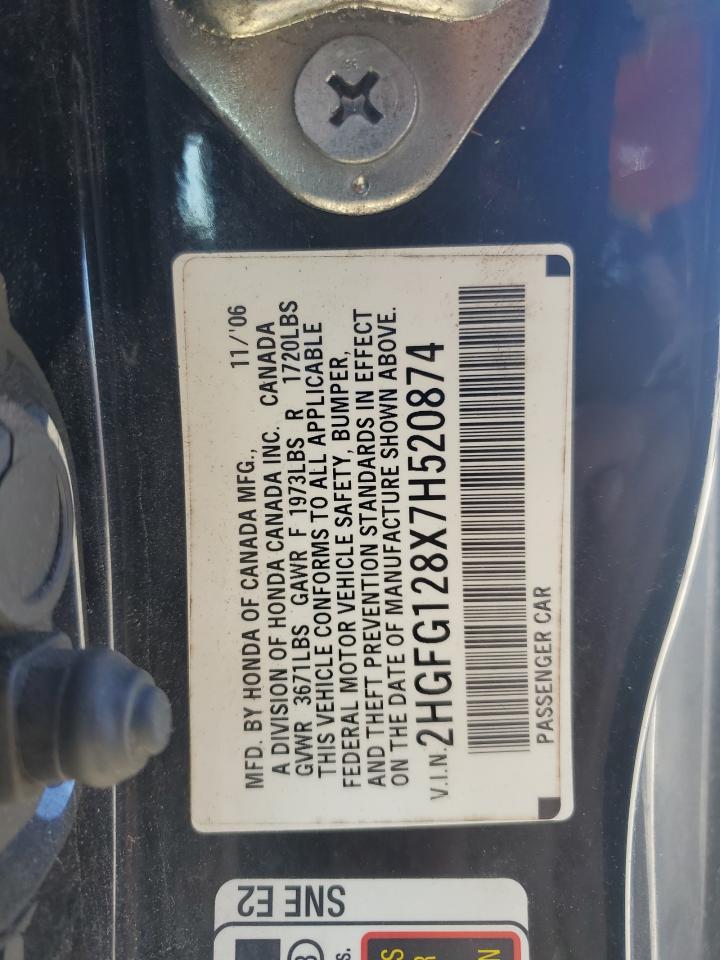 2007 HONDA CIVIC