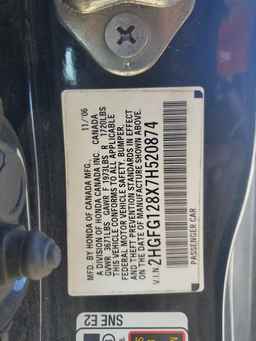 2007 HONDA CIVIC