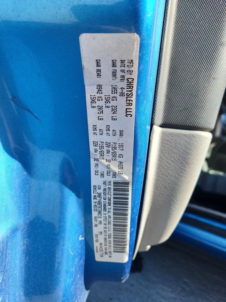 2008 CHRYSLER PT CRUISER