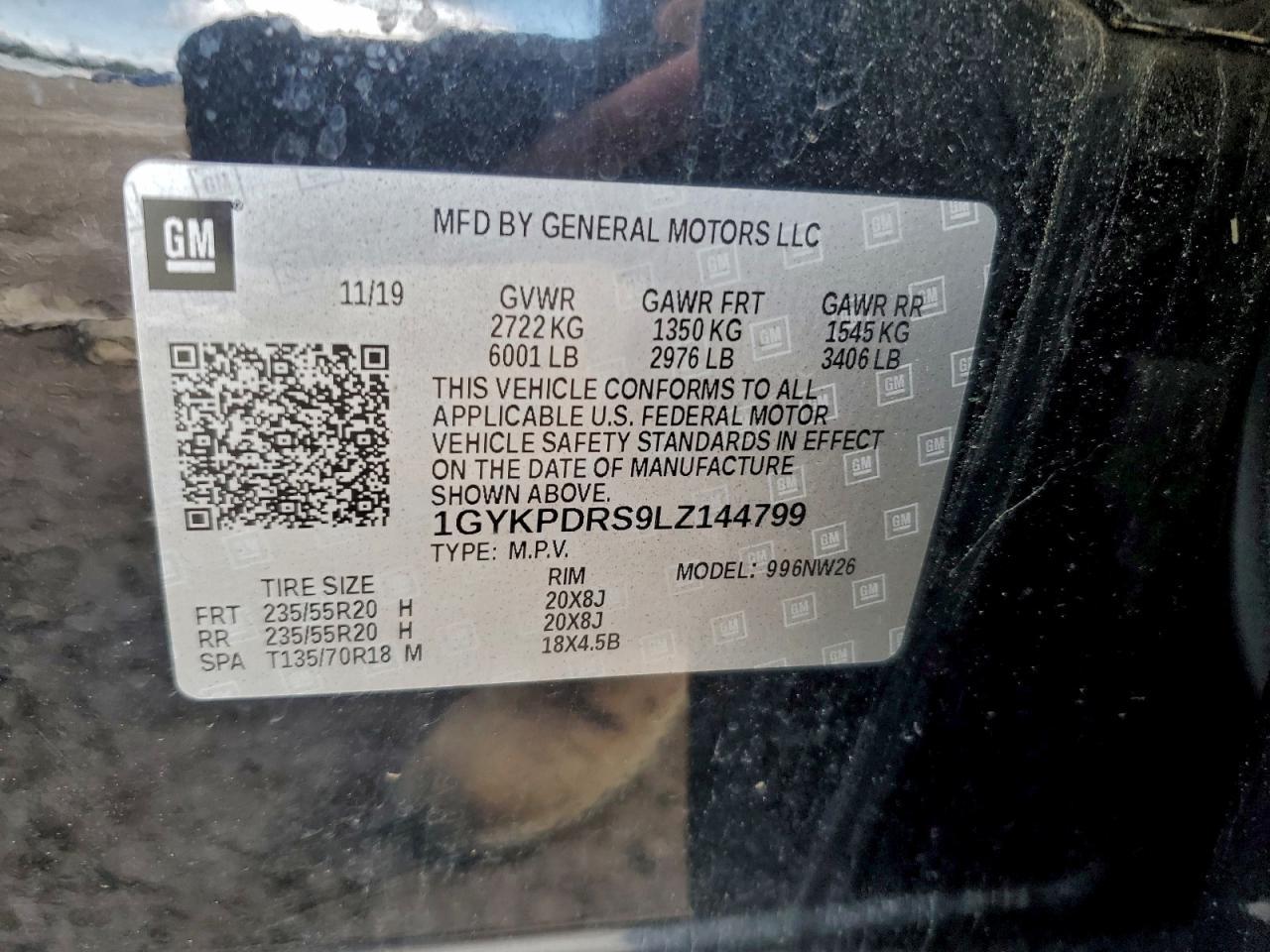 2020 CADILLAC XT6