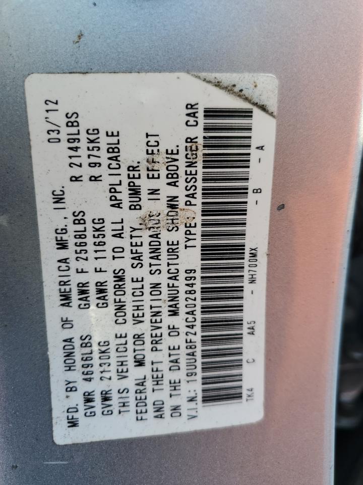 2012 ACURA TL