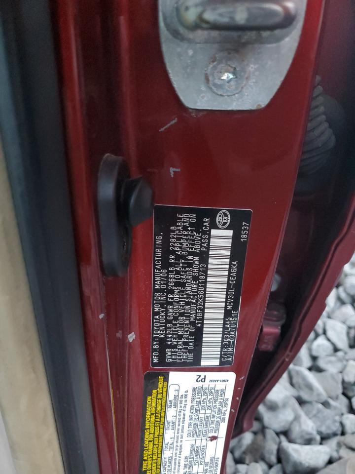 2006 TOYOTA CAMRY