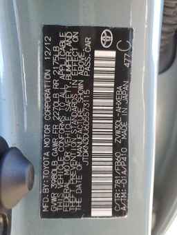 2013 TOYOTA PRIUS