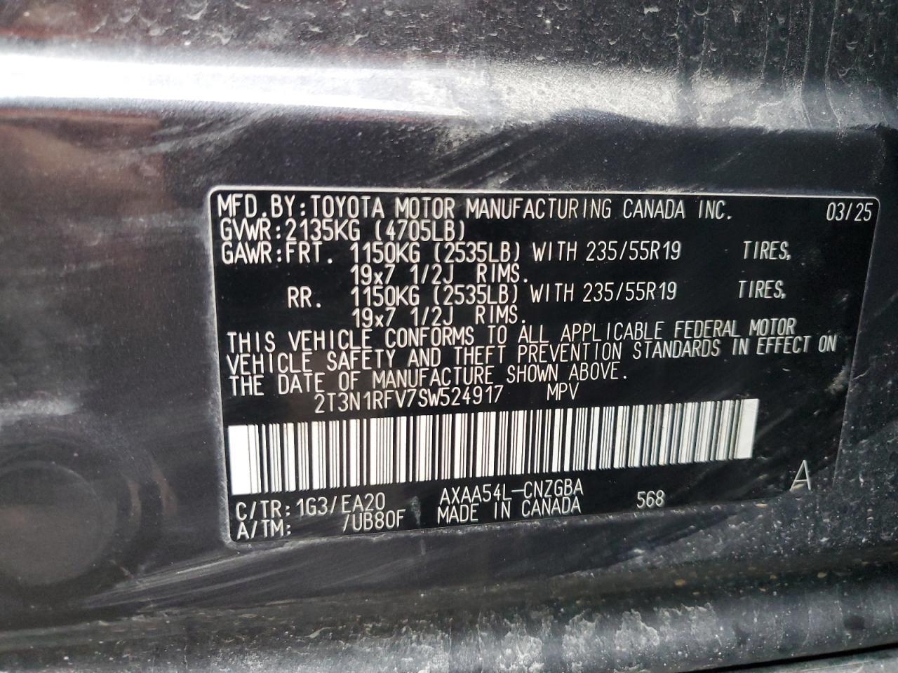 2025 TOYOTA RAV4