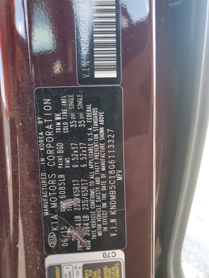 2016 KIA SEDONA