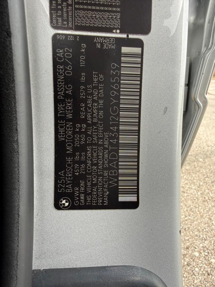 2002 BMW 5 series