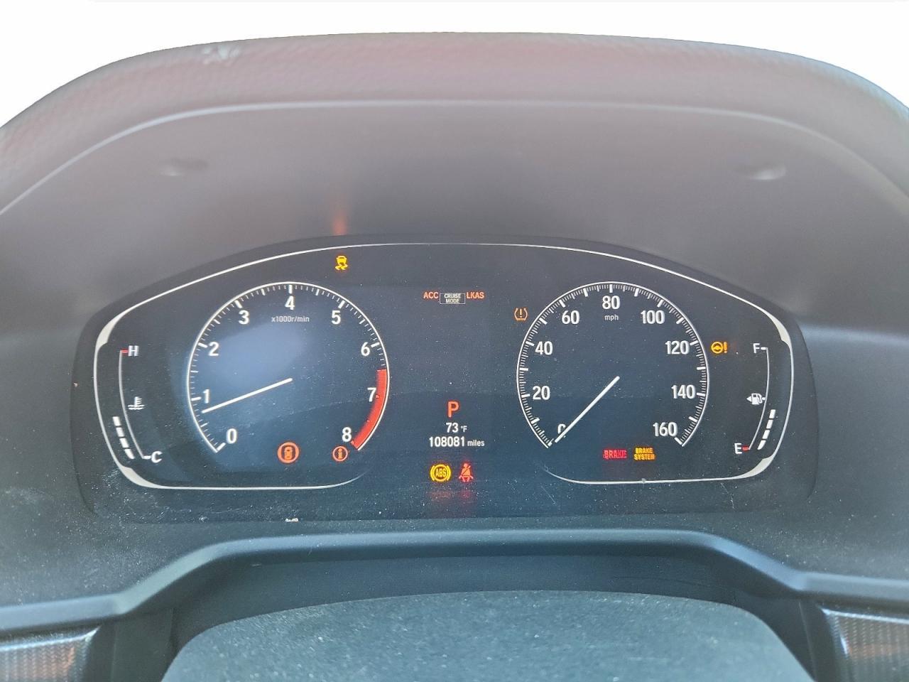2018 HONDA ACCORD