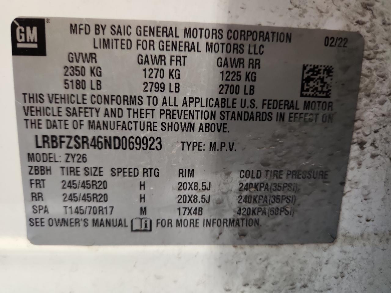 2022 BUICK Envision