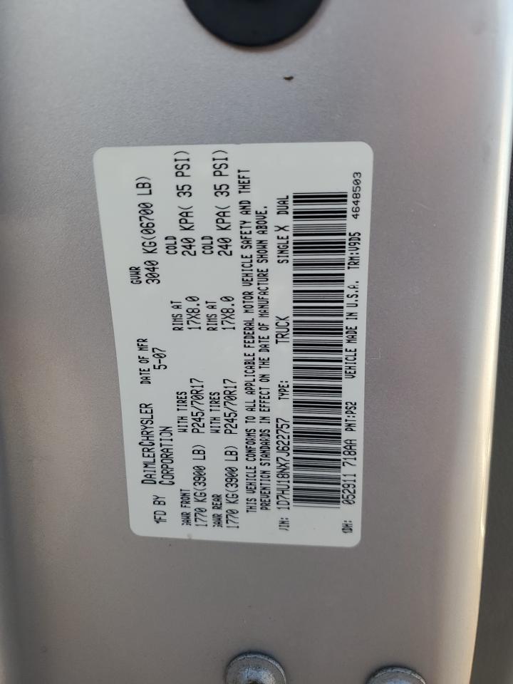 2007 DODGE RAM 1500