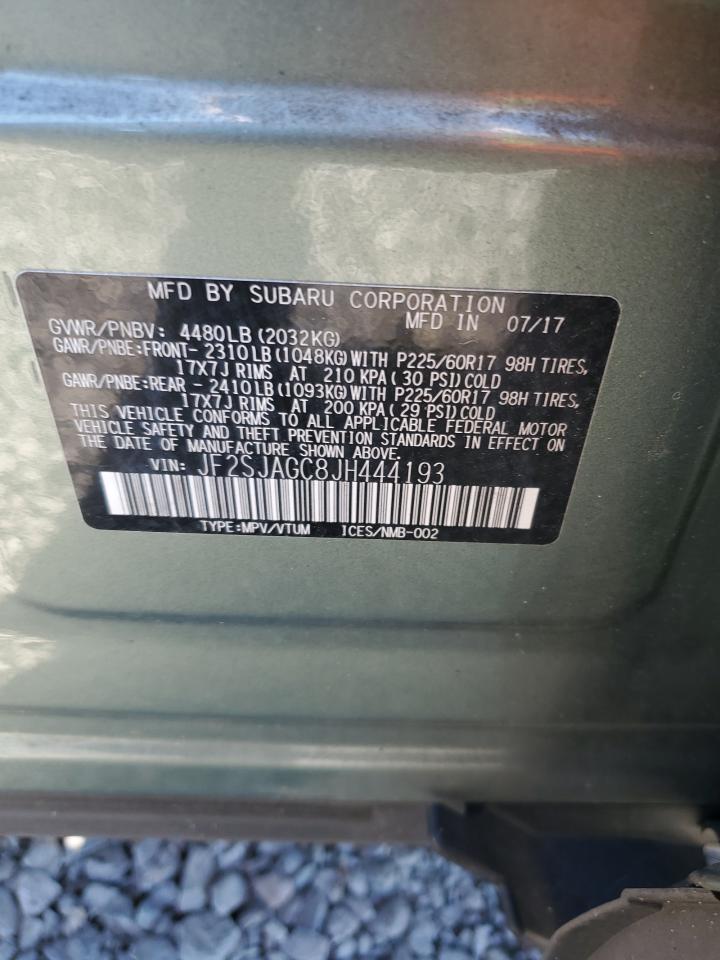 2018 SUBARU FORESTER
