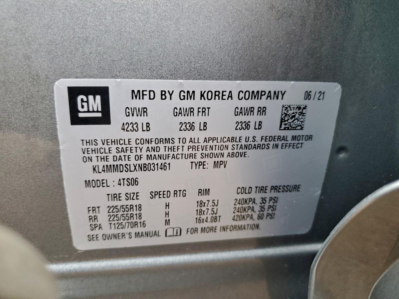2022 BUICK Encore GX