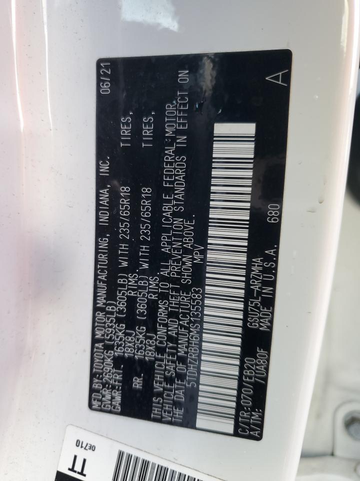 2021 TOYOTA HIGHLANDER