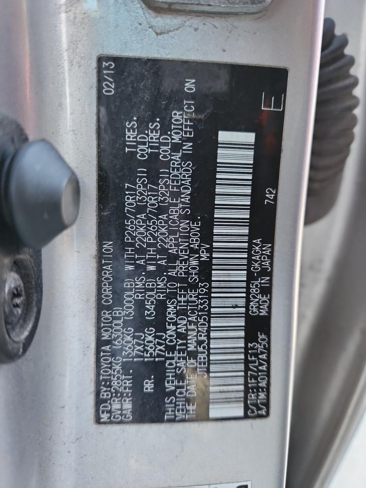2013 TOYOTA 4Runner