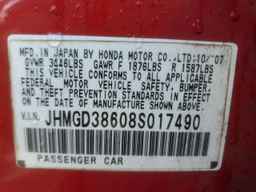 2008 HONDA FIT