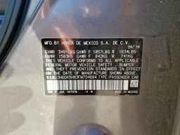 2015 HONDA FIT