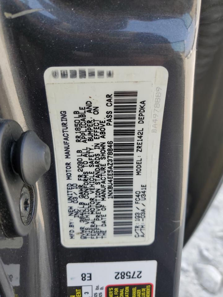 2010 TOYOTA COROLLA
