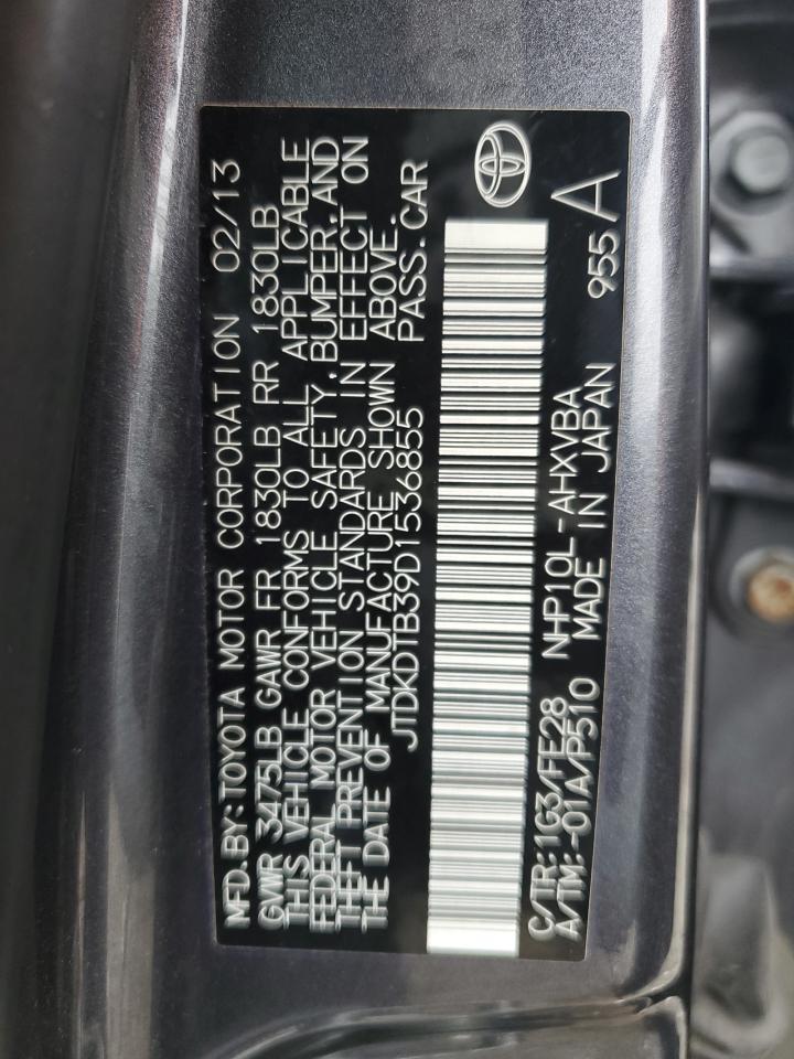 2013 TOYOTA Prius c