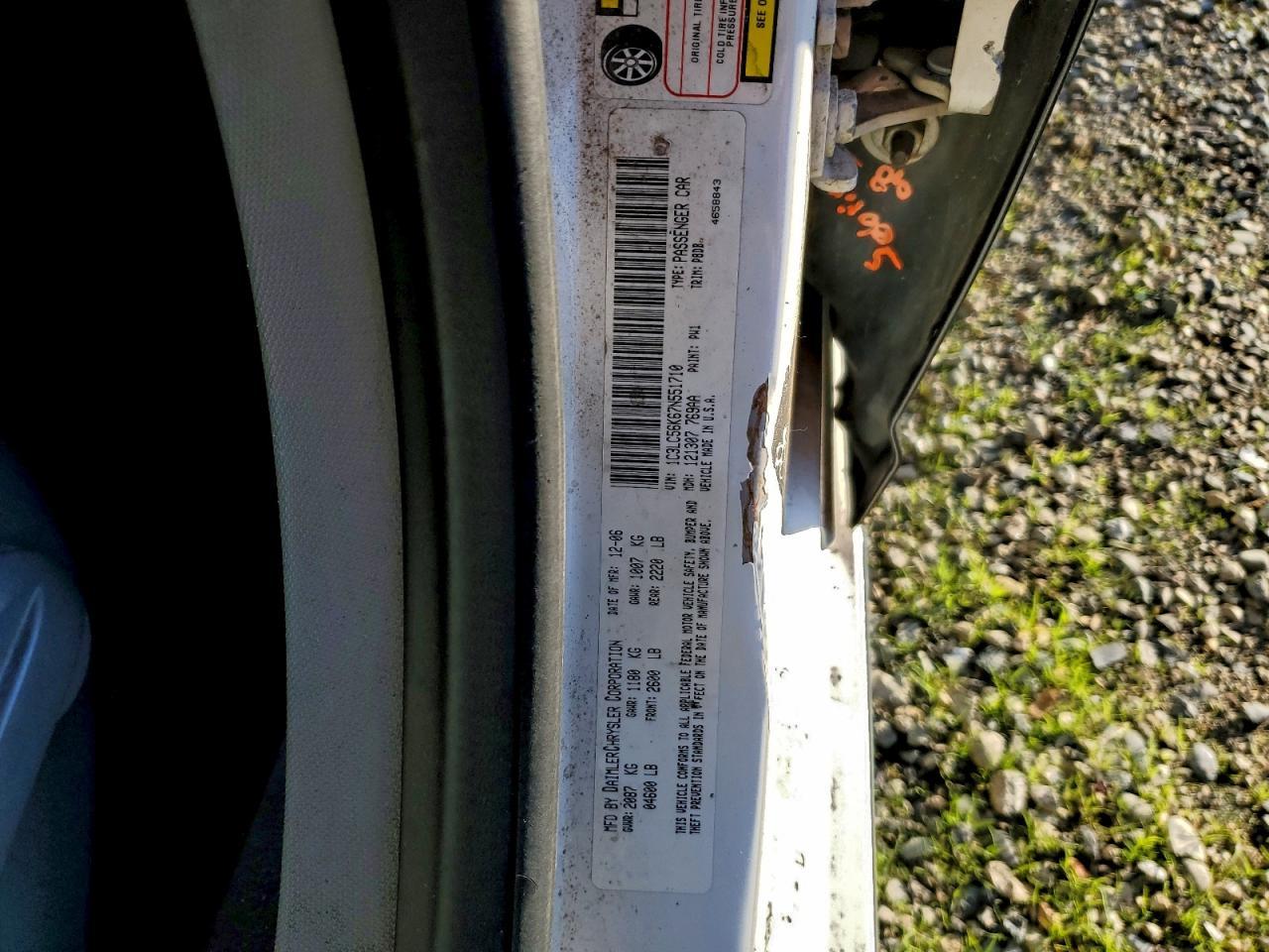 2007 CHRYSLER Sebring