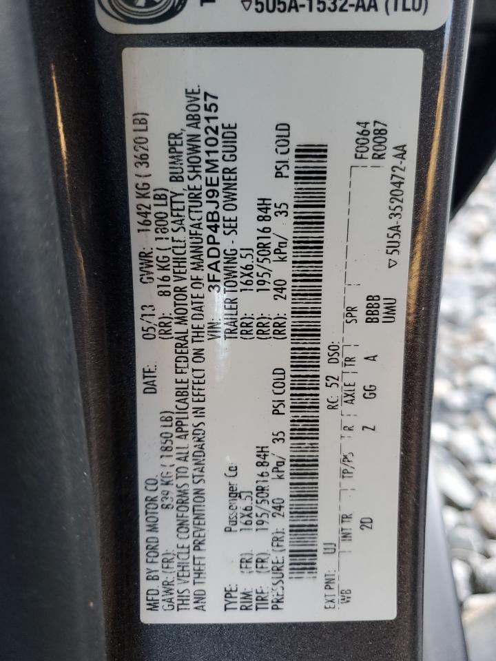 2014 FORD Fiesta