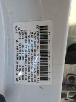 2014 HONDA ACCORD