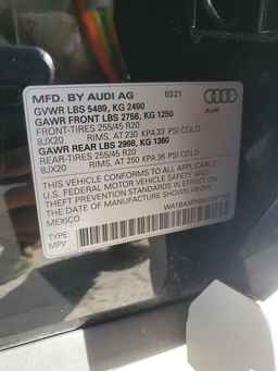 2021 AUDI Q5