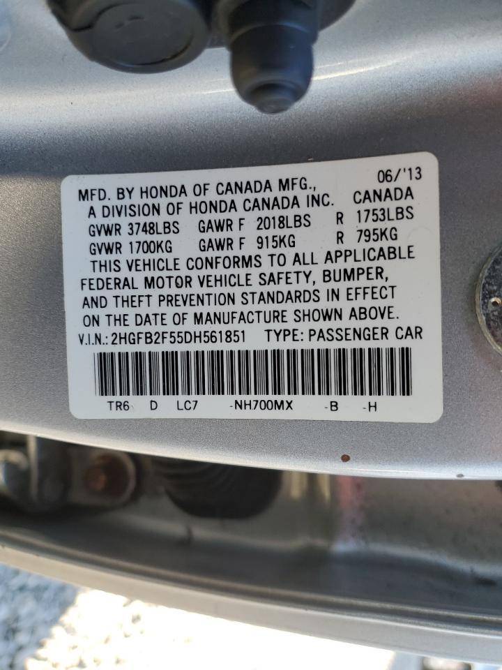 2013 HONDA CIVIC