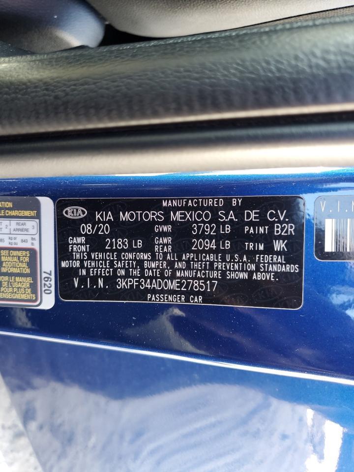 2021 KIA FORTE