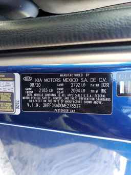 2021 KIA FORTE