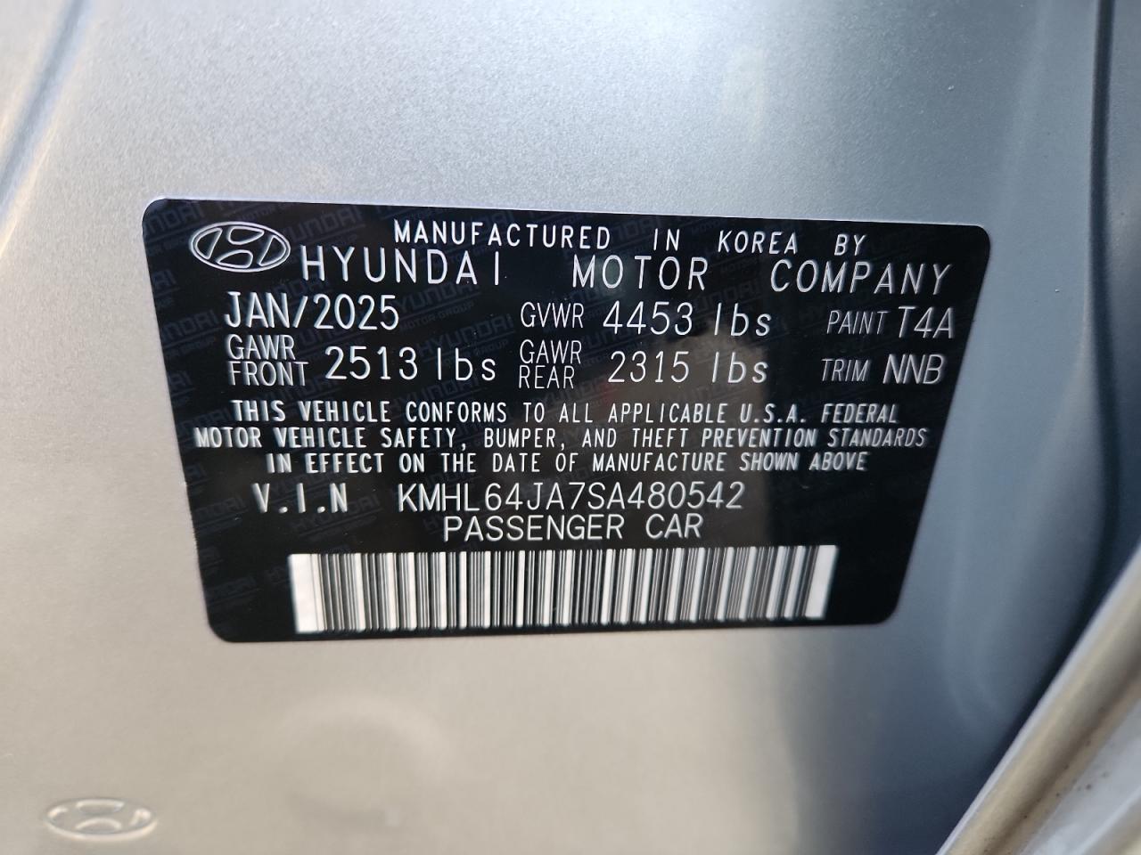 2025 HYUNDAI SONATA