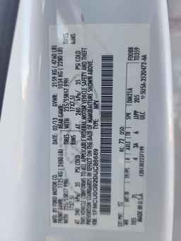 2013 FORD ESCAPE