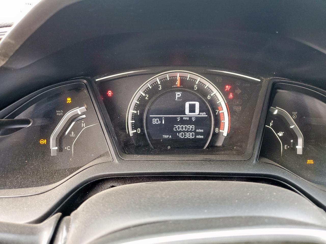 2016 HONDA CIVIC