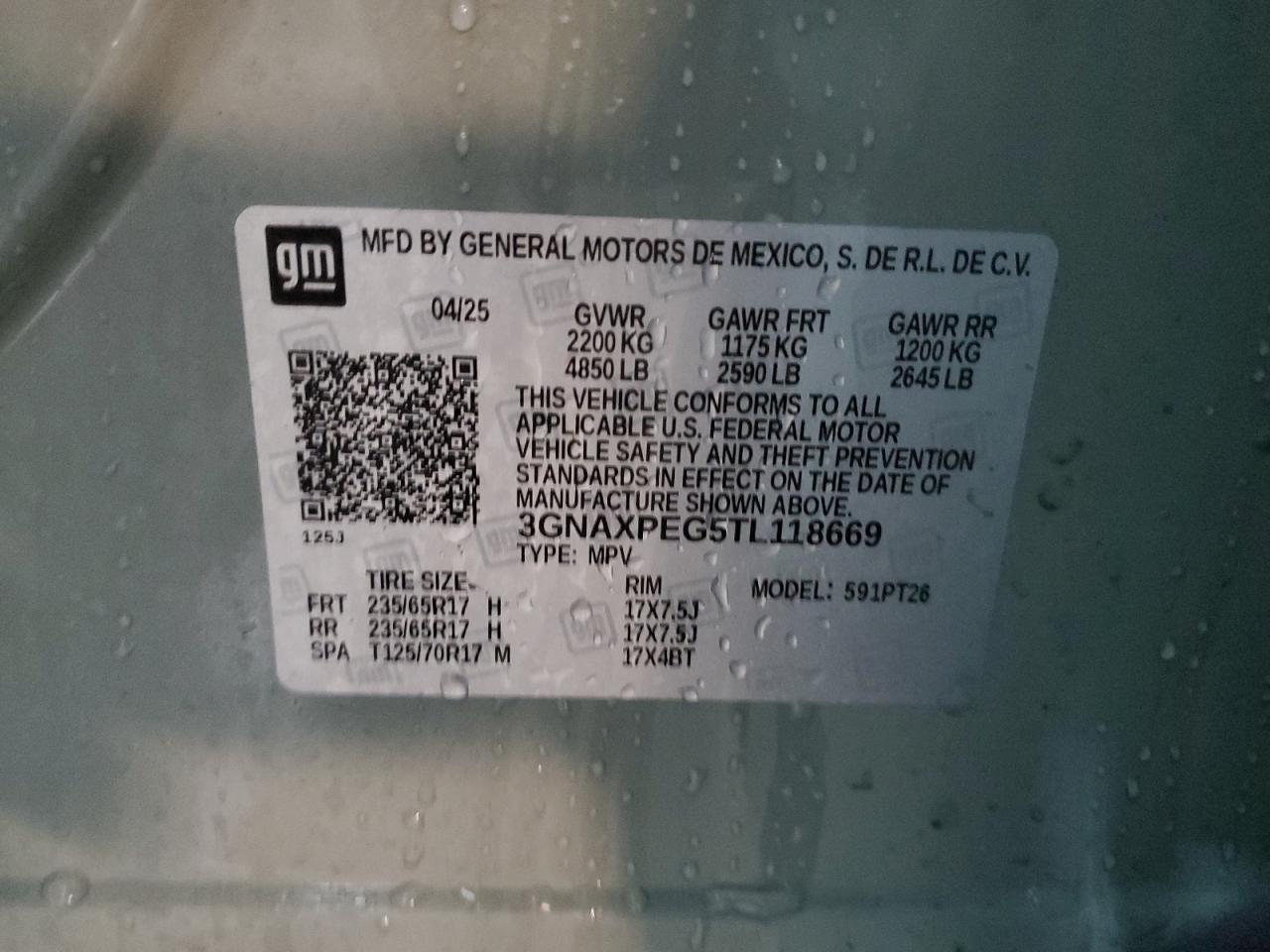 2026 CHEVROLET EQUINOX
