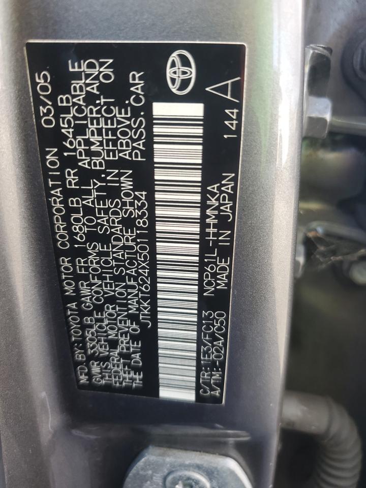 2005 TOYOTA SCION