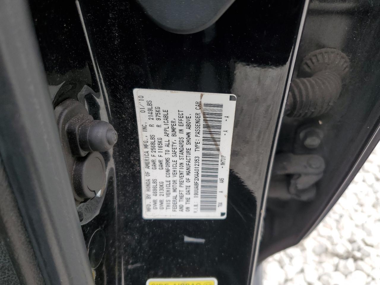 2010 ACURA TL