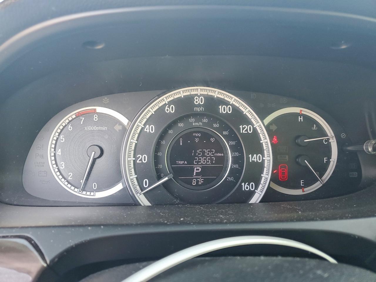 2016 HONDA ACCORD