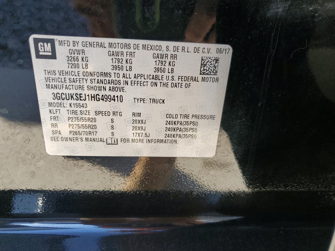 2017 CHEVROLET Silverado