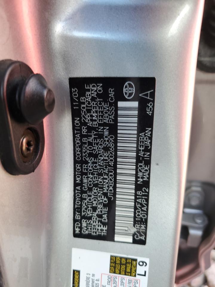 2004 TOYOTA PRIUS