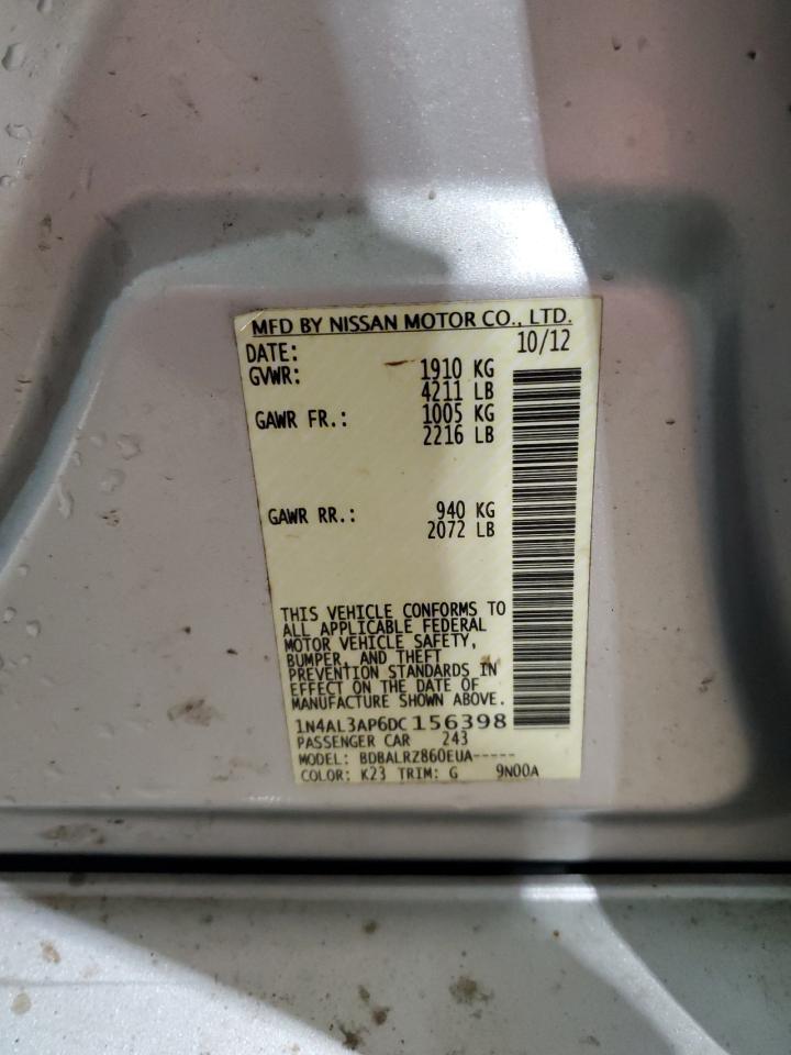 2013 NISSAN ALTIMA