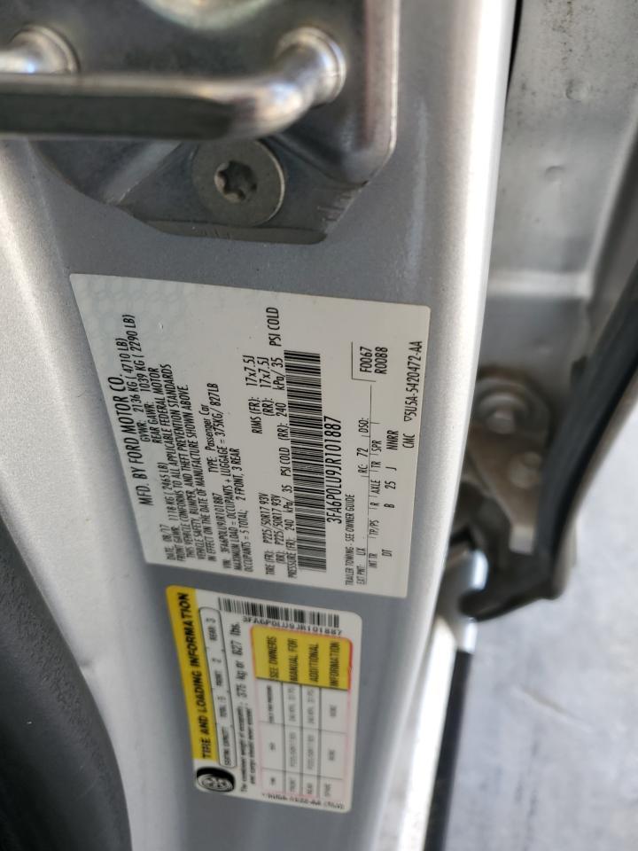 2018 FORD FUSION