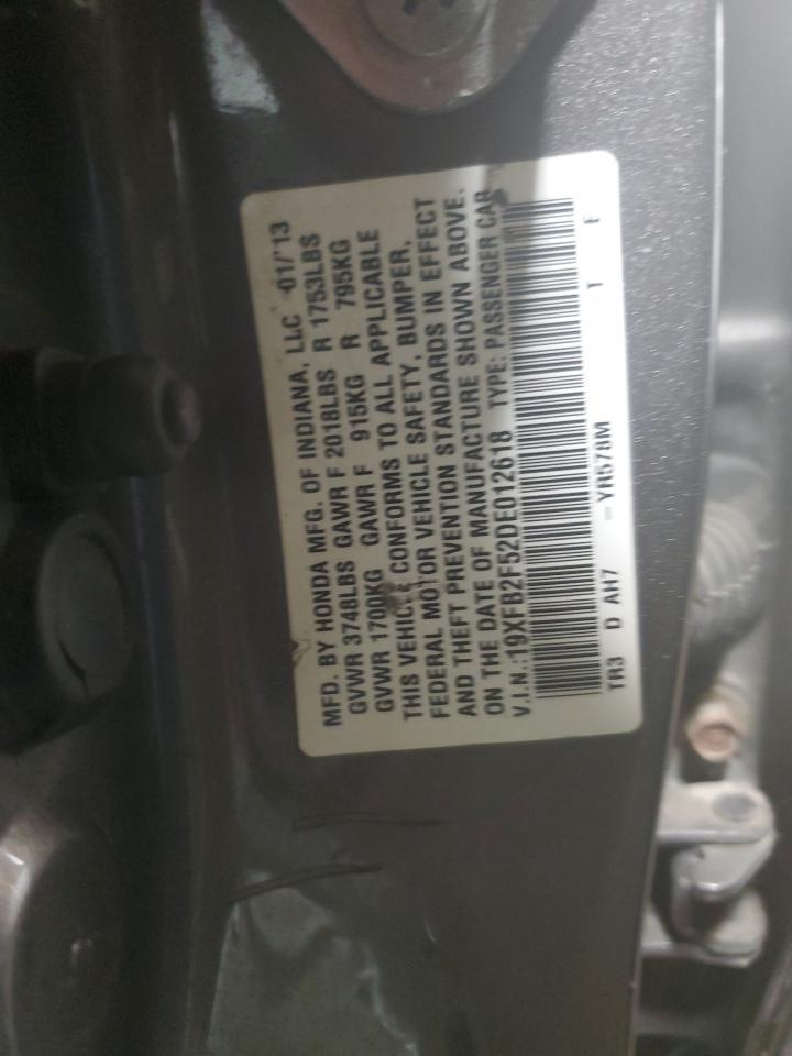 2013 HONDA CIVIC