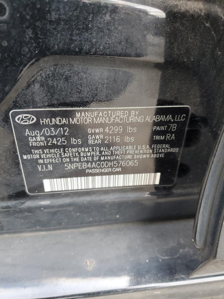 2013 HYUNDAI SONATA