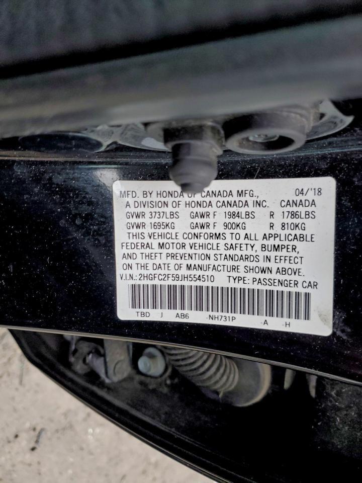 2018 HONDA CIVIC
