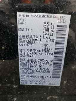 2013 NISSAN PATHFINDER