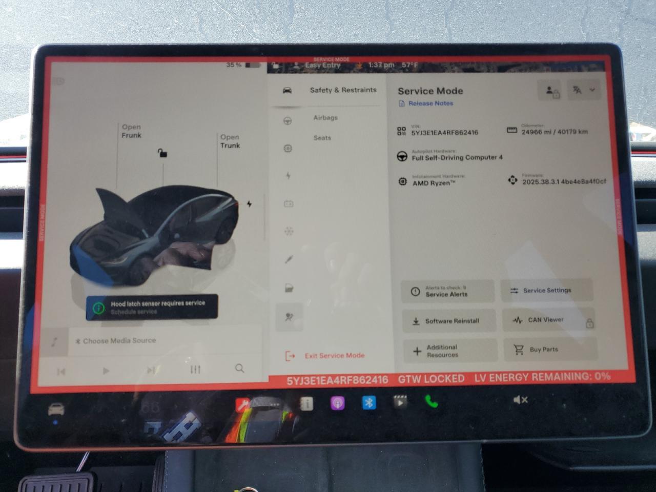 2024 TESLA MODEL 3