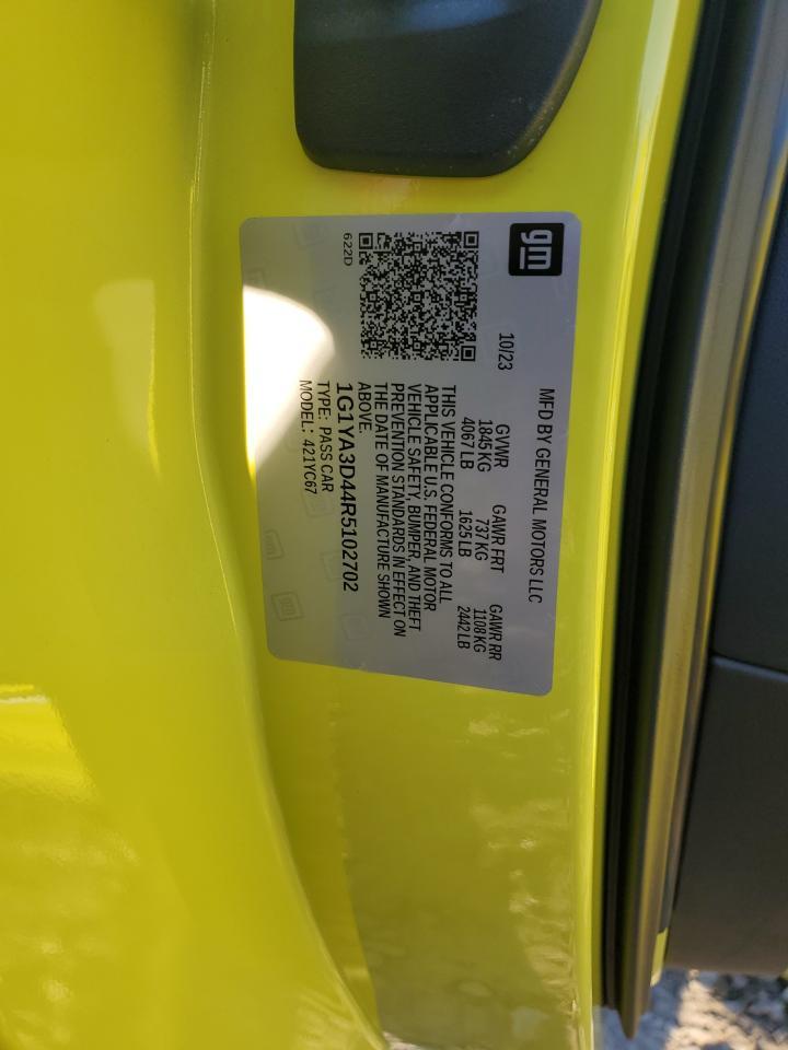 2024 CHEVROLET Corvette Stingray