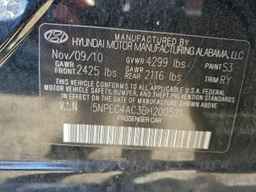 2011 HYUNDAI SONATA