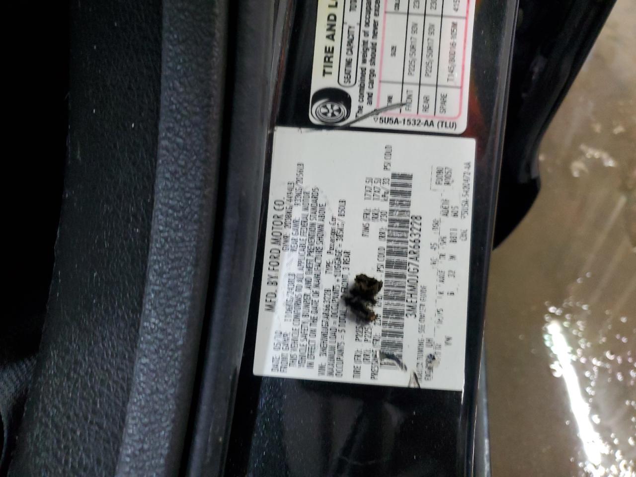 2010 MERCURY Milan