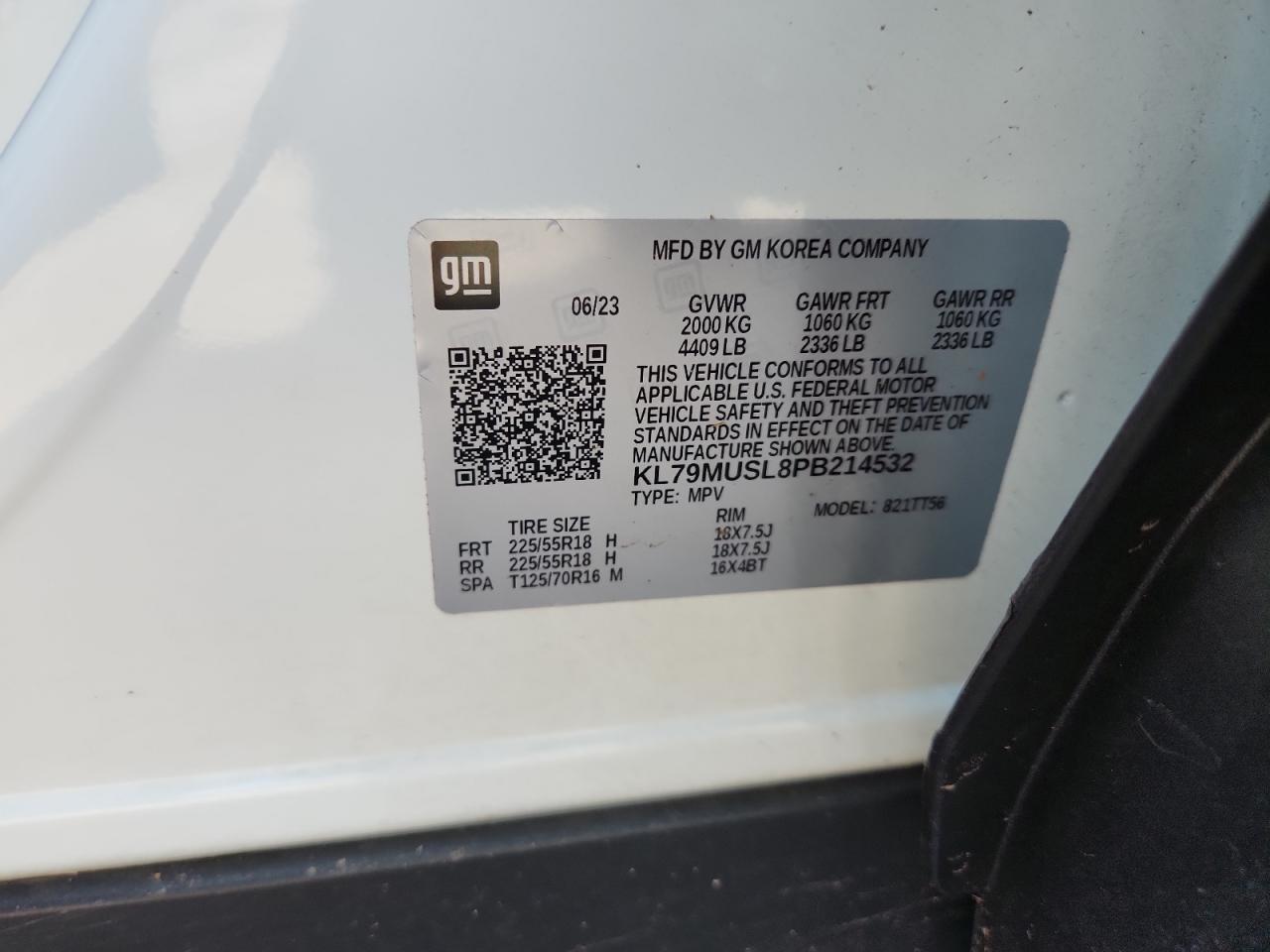 2023 CHEVROLET Trailblazer